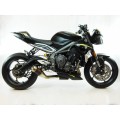 Competition Werkes GP Slip On Exhaust for the Triumph Street Triple 765 S / R / RS